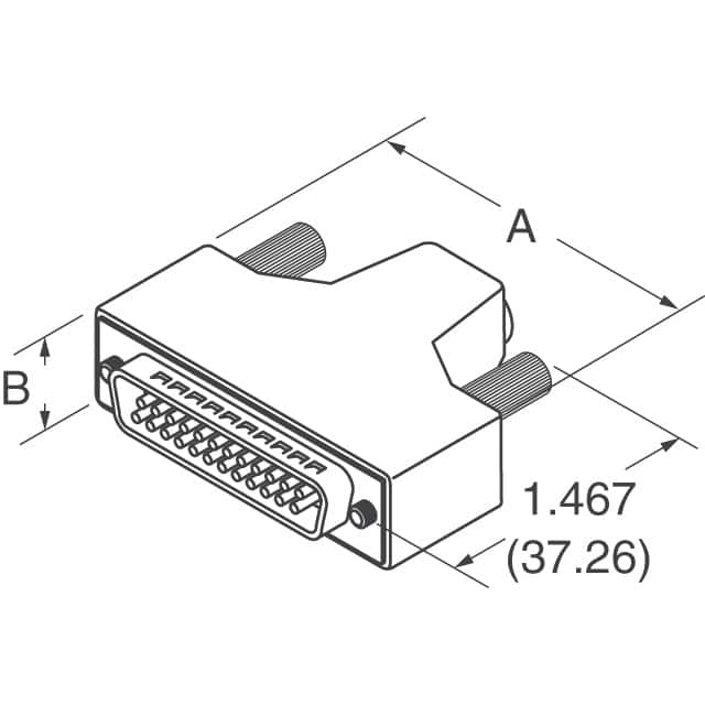 5747959-1 TE Connectivity AMP Connectors  Carcasas de conector D-Sub en forma de D